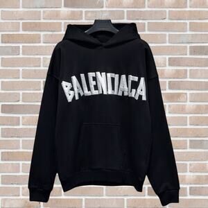 Balenciaga Classic Hoodie Black